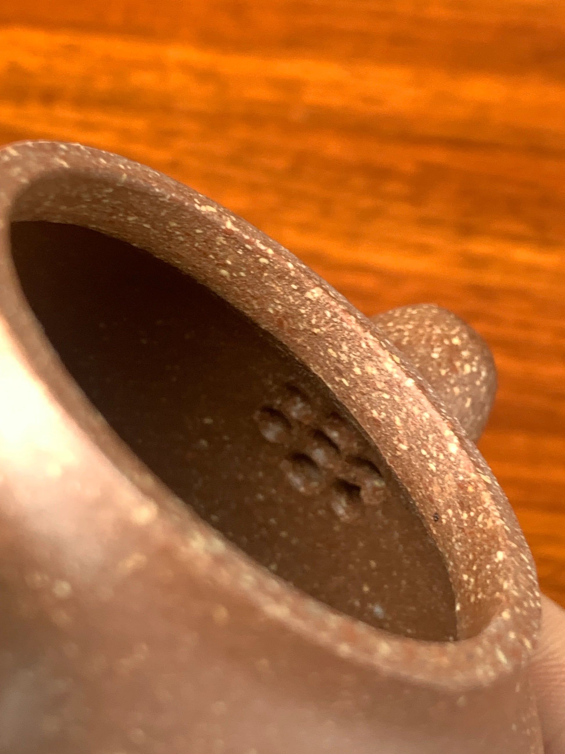 the filter of this teapot is good craftsmanship