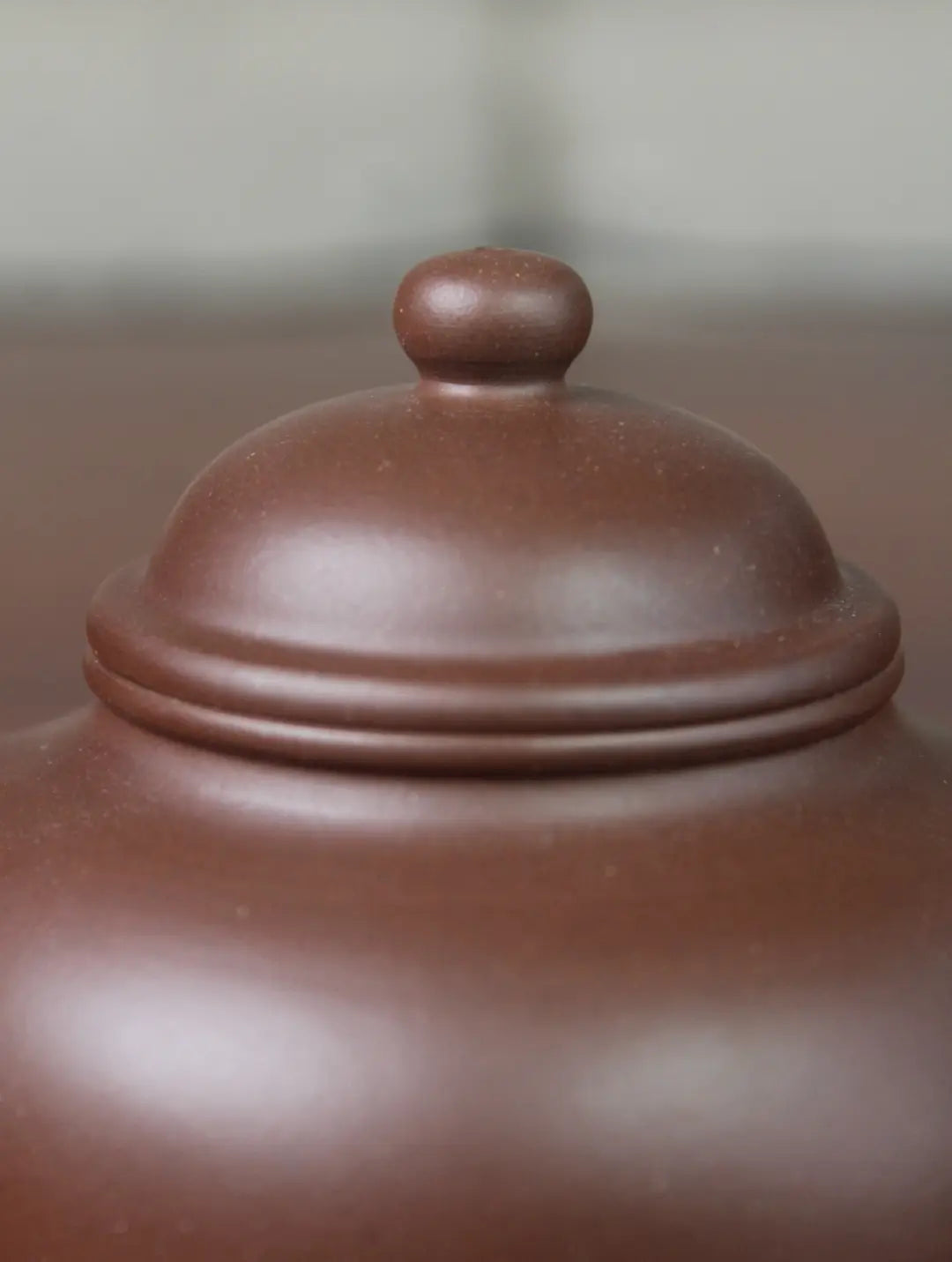 the lid of the zisha teapot rong tian