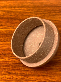 lid of the handmade yixing teapot right view
