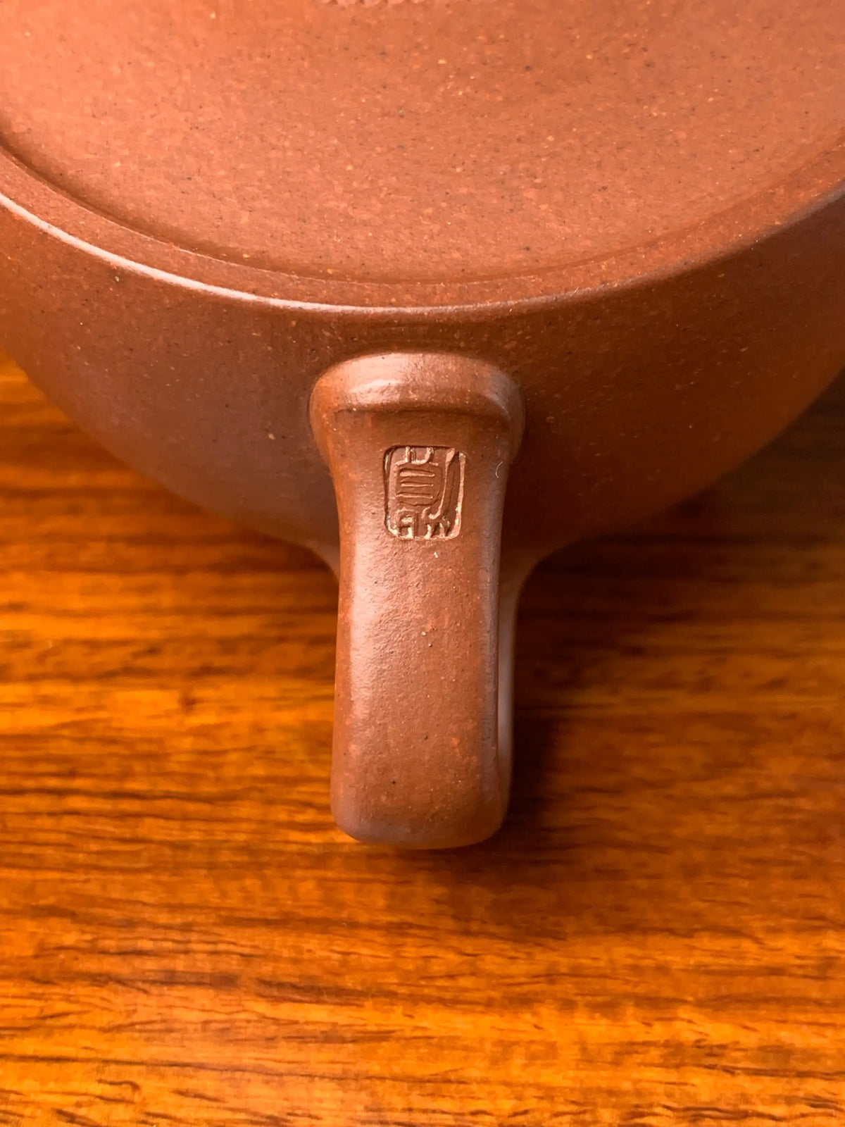 the teapot mark on the handle