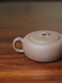 teapots named bamboo handmade with clay handle