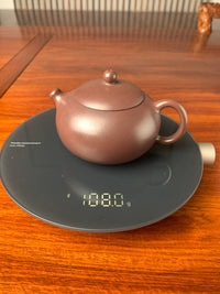 Yixing teapot  Xi Shi 155ml Gu Fa Lian ni (Most Archaic Clay Forming) authentic Yixing Lao Zi Ni clay and aged 16 years full handmade