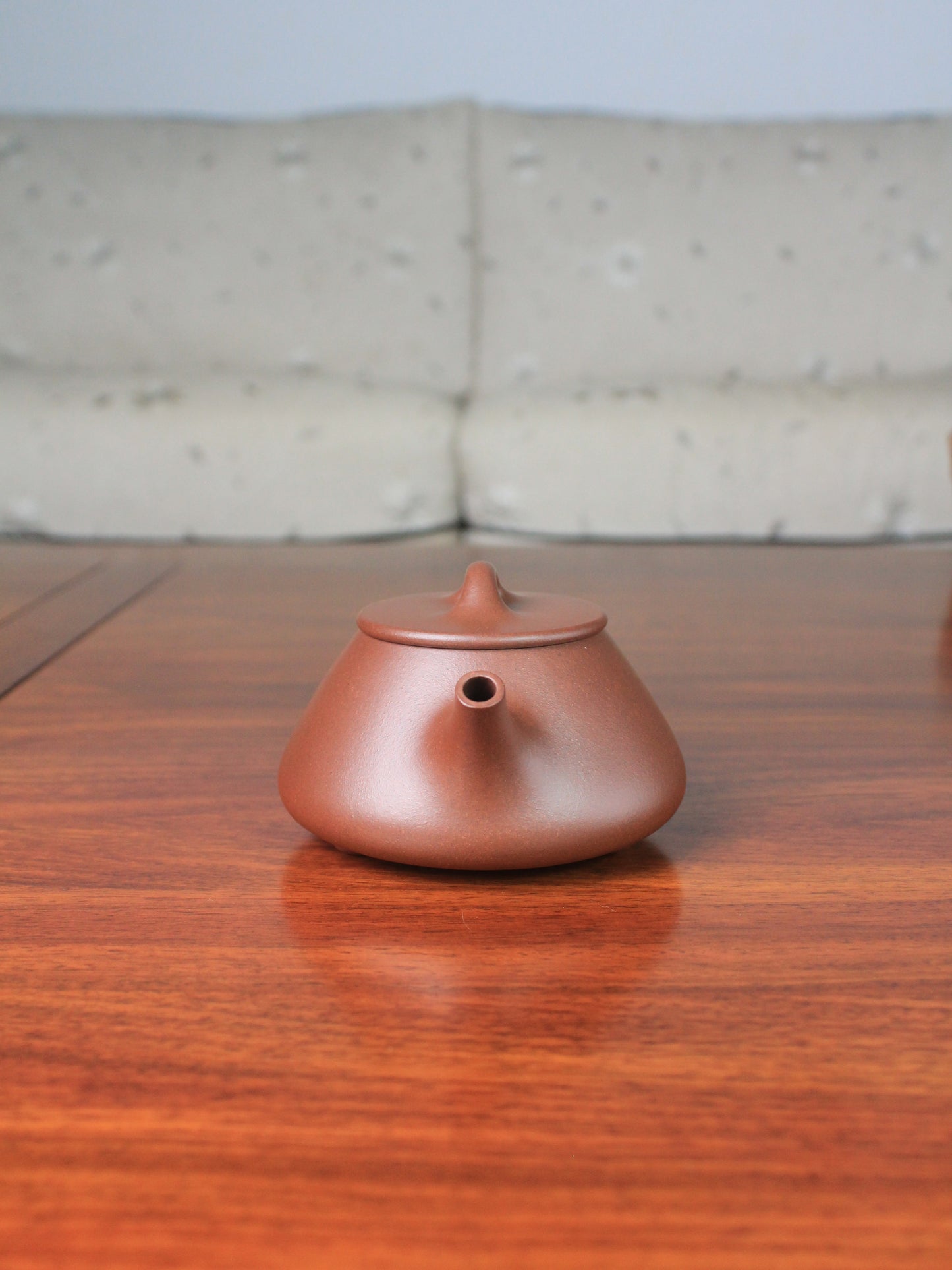 Spout of yi shing teapot shi piao handmade with yixing zisha