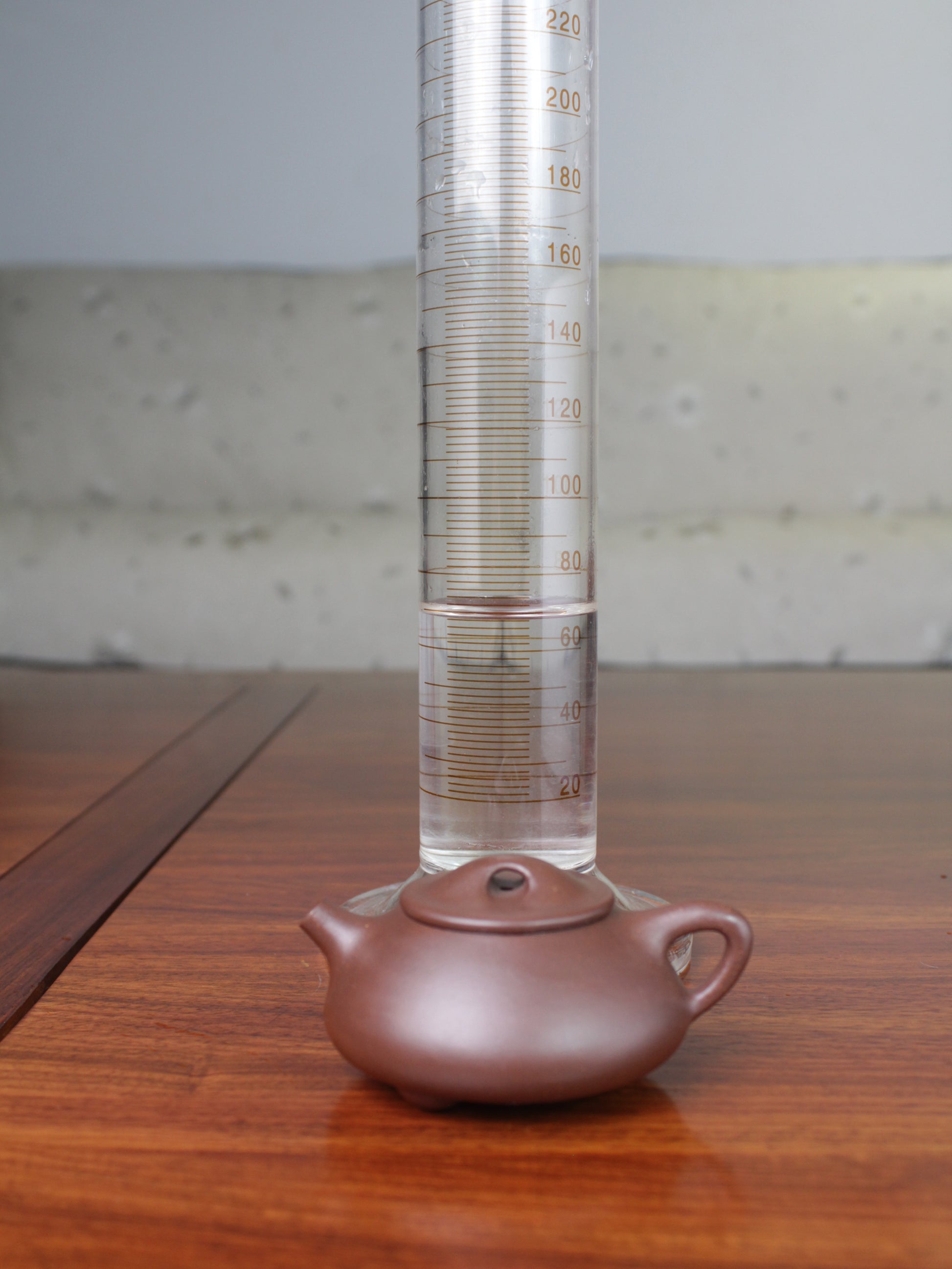 Size of the small yi sing teapot