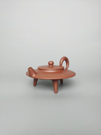 Yixing Teapot The three kingdoms Yixing Zisha DiCaoQing clay 110ml full handmade - Siyutao - SiYuTao Teapot