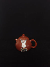 Yixing Teapot artwork Wen Dan front view