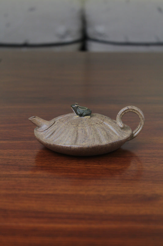 yixing clay teapot on the table