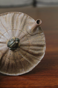 top view of the yixing clay teapot
