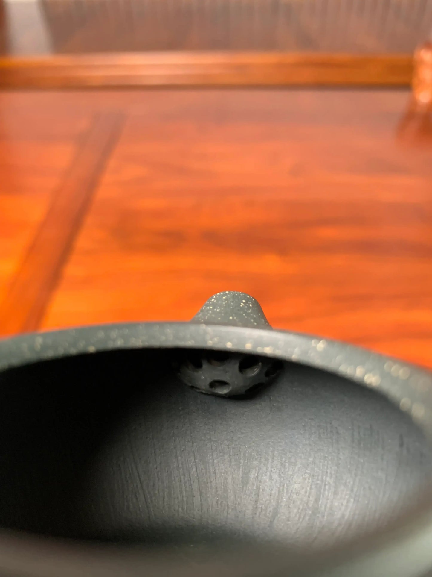 the ball filter of the yixing clay teapot tang yu