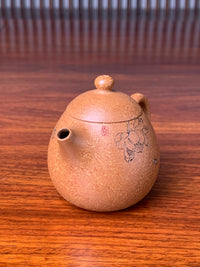 yixing tea set dragon egg and teacup 70ml half handmade with yixing yellow jiangpo ni clay