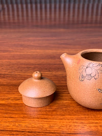 yixing tea set dragon egg and teacup 70ml half handmade with yixing yellow jiangpo ni clay