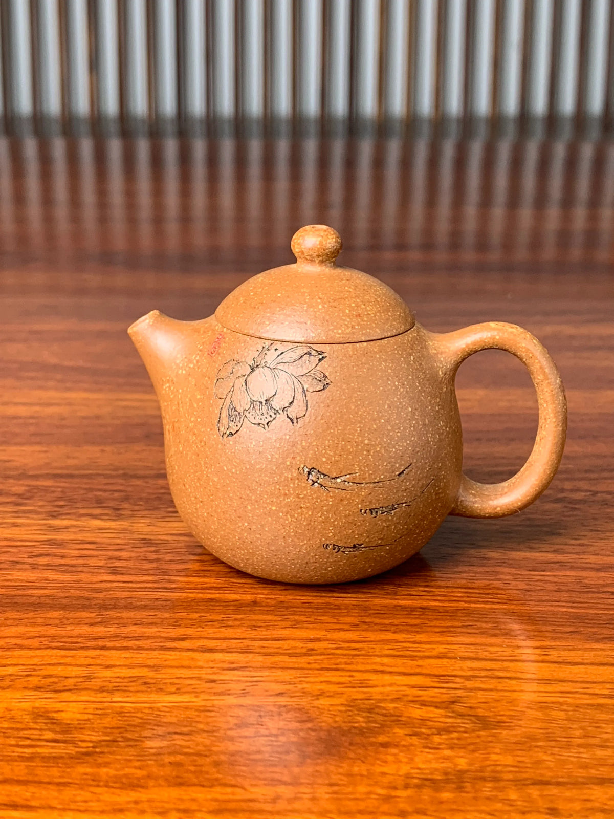 yixing tea set dragon egg and teacup 70ml half handmade with yixing yellow jiangpo ni clay