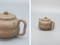 Artistic Yixing teapot handle details2