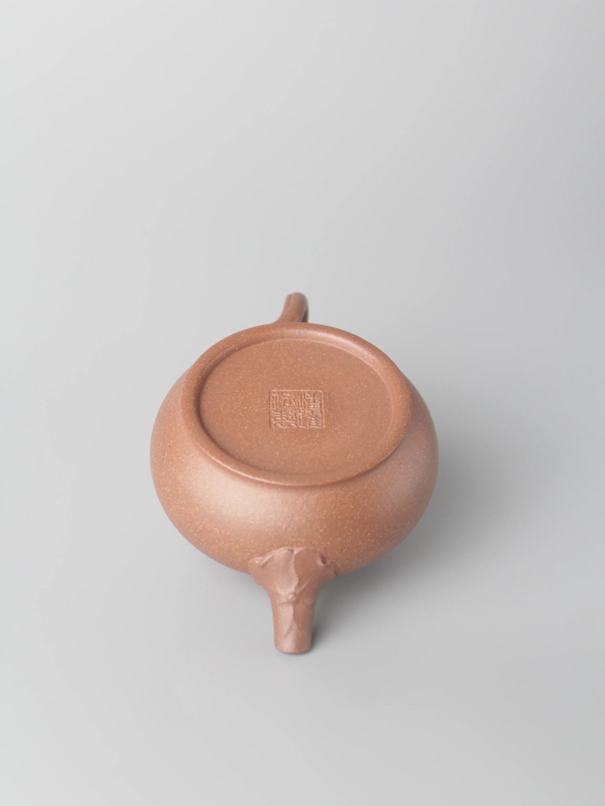 The bottom of a Yixing teapot