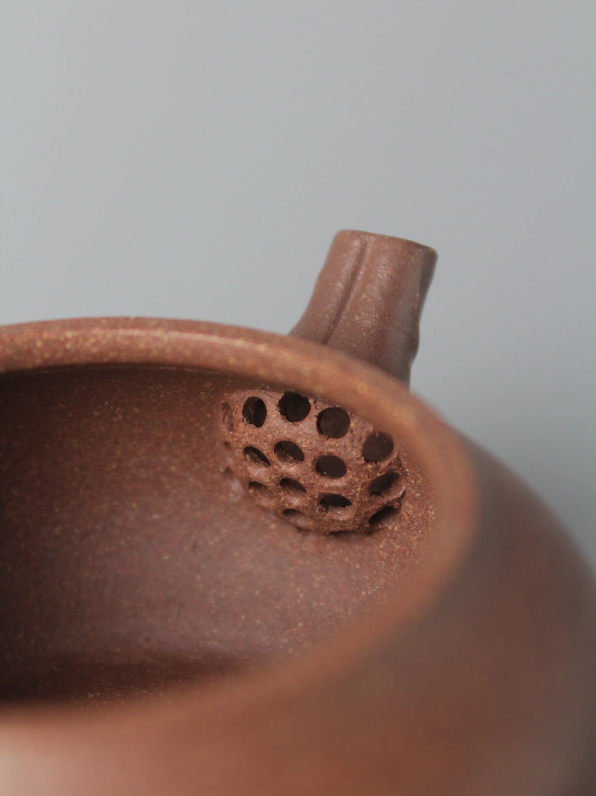 the filter of the yixing teapot named lotus fully handmade