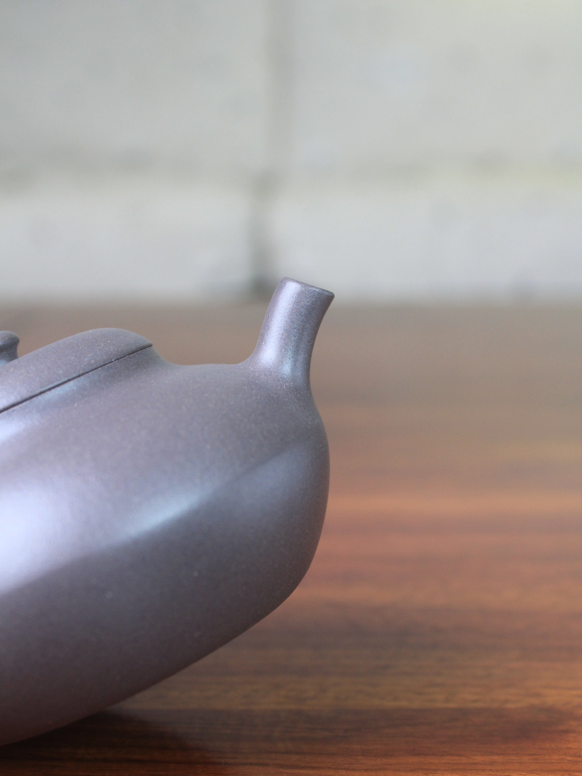 Spout of the yixing teapot handmade named he huan