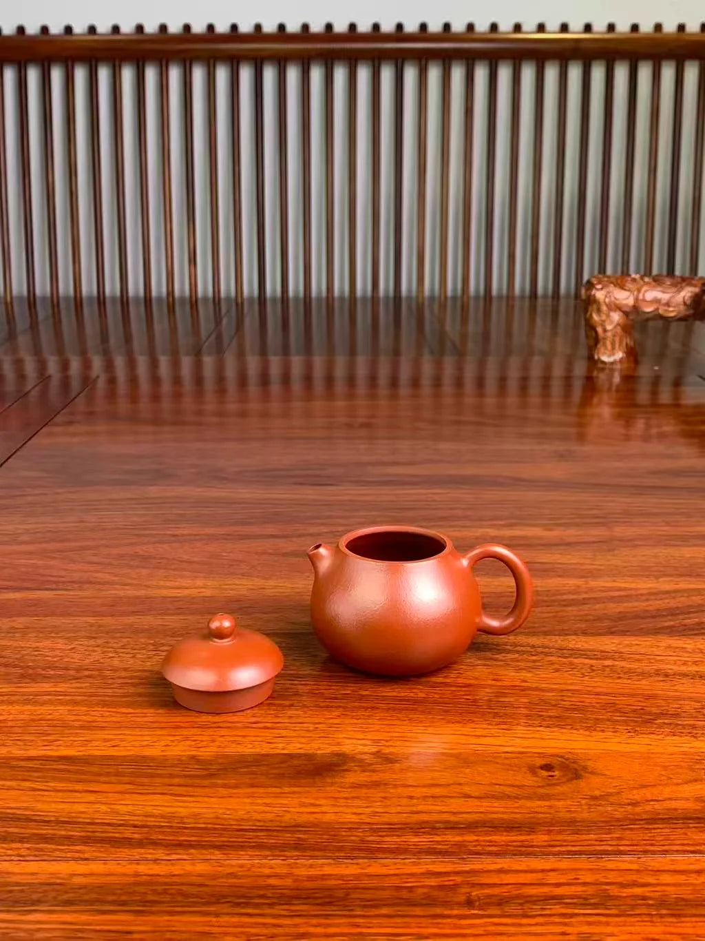 Yixing Teapot The WenDan Yixing Zisha zhu ni Clay 95ml Handmade-Siyutao