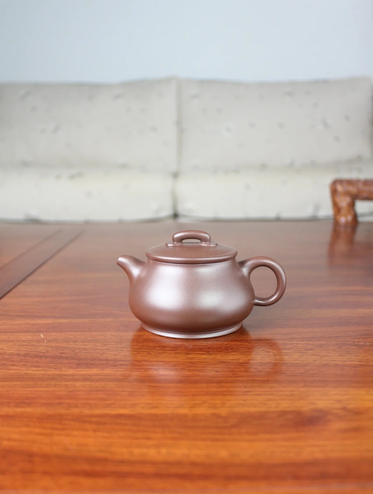 yixing zisha teapot named pan hu