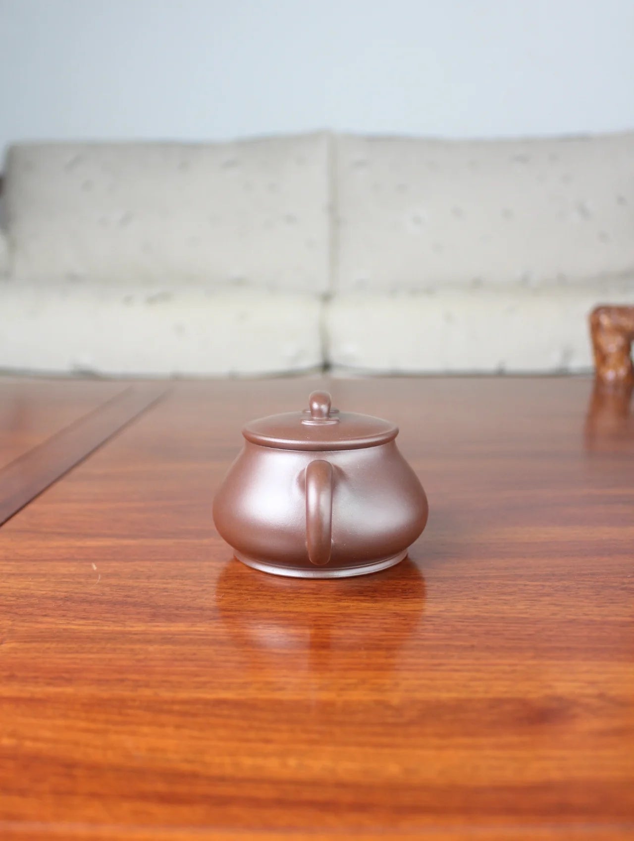 detail of the zisha teapot pan hu