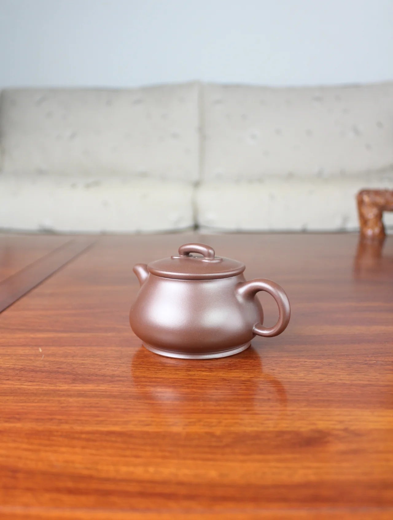details of the zisha teapot pan hu