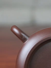 Yixing teapot Pan Hu fully handmade By Qing xia 160ml