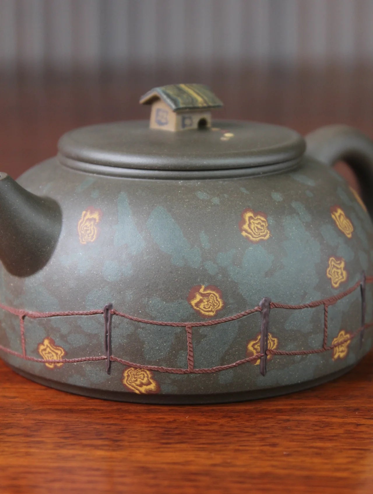 Yixing Teapot named home 340ml Jiao Ni teapot handmade by Yuan ziming