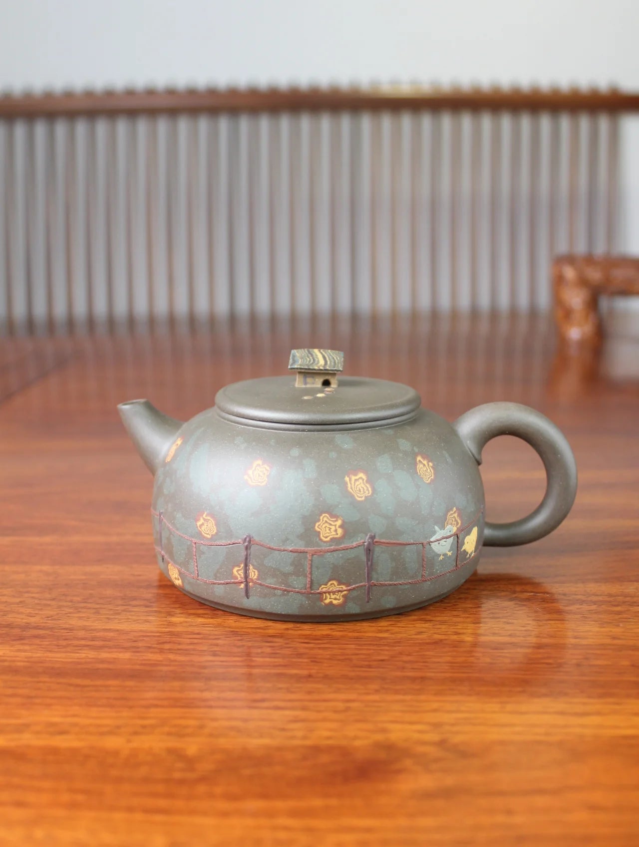 Yixing Teapot named home 340ml Jiao Ni teapot handmade by Yuan ziming