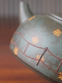 Yixing Teapot named home 340ml Jiao Ni teapot handmade by Yuan ziming