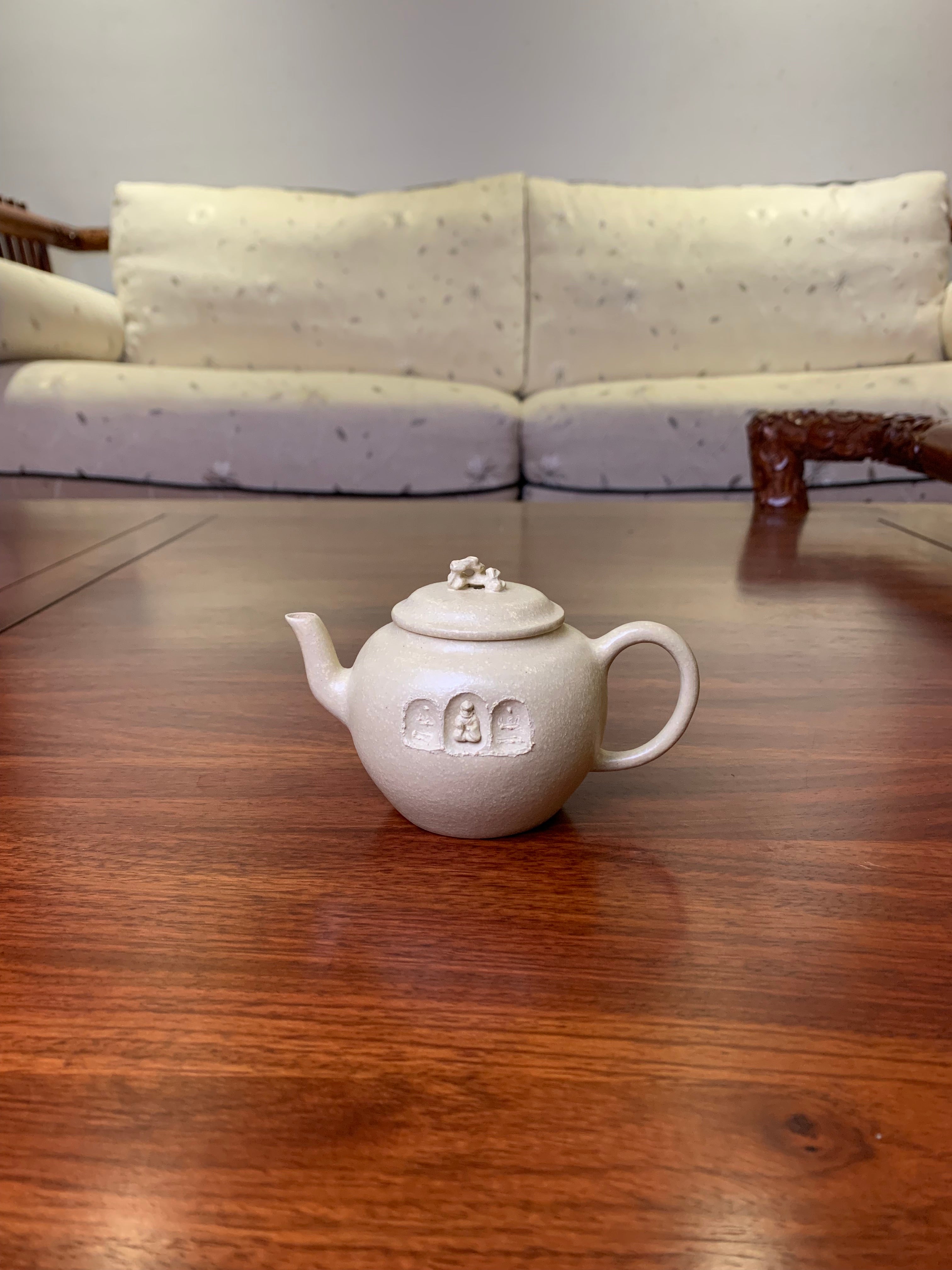 yixing teapot from zisha art gallery tea pot art front