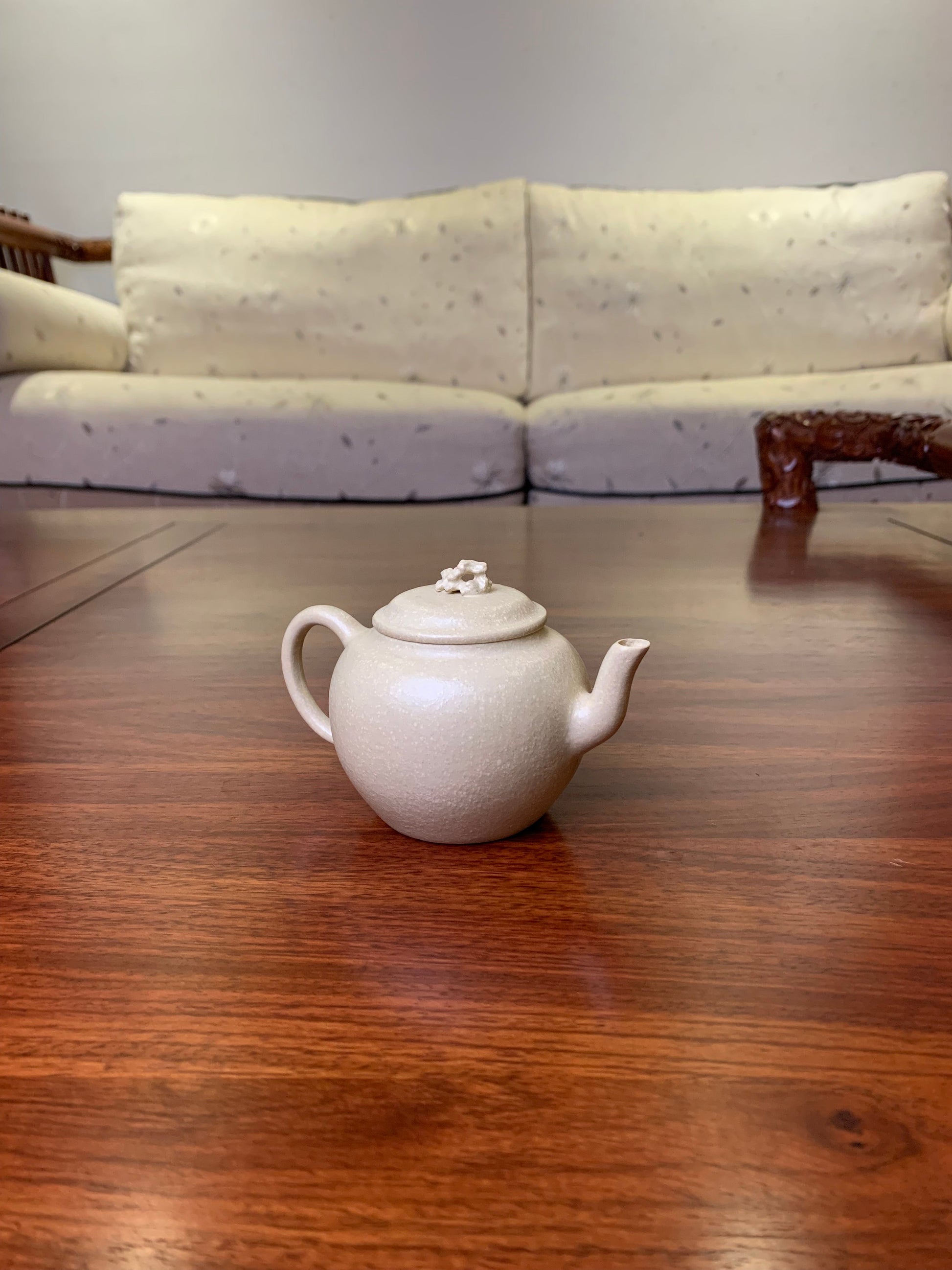 yixing teapot from zisha art gallery tea pot art back right