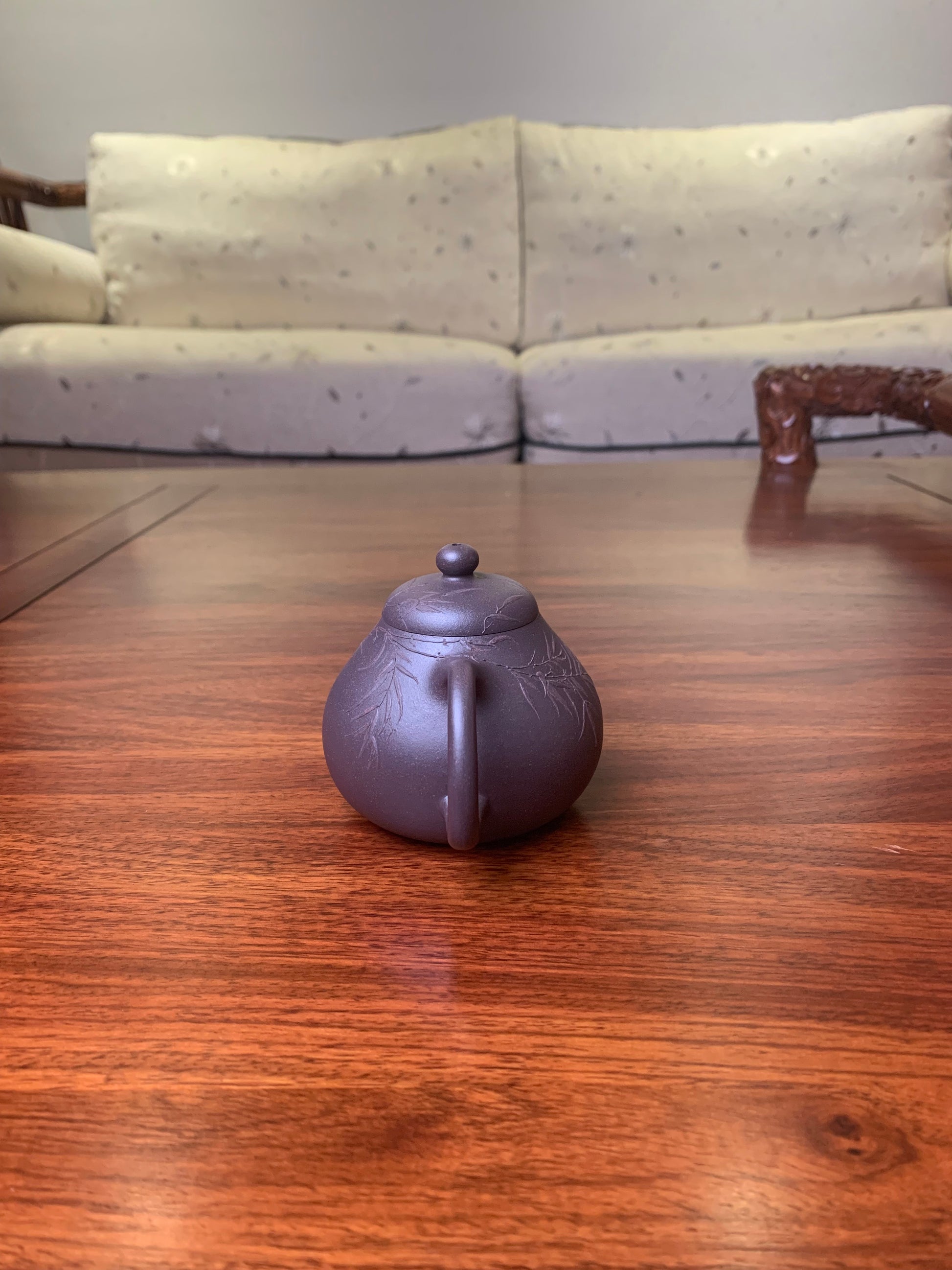 yixing teapot fully handmade from yixing zisha qing duan ni