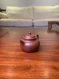 yixing teapot handmade from authentic yixing zisha di cao qing clay