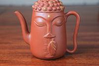Yixing teapot Buddha half handmade with good zhu ni 135ml