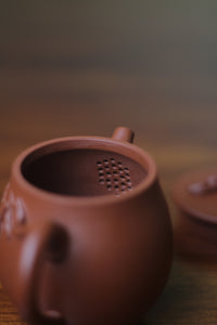 yixing teapot pea design filter