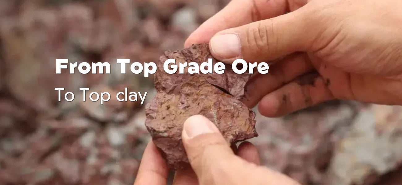 yixing zisha clay ore