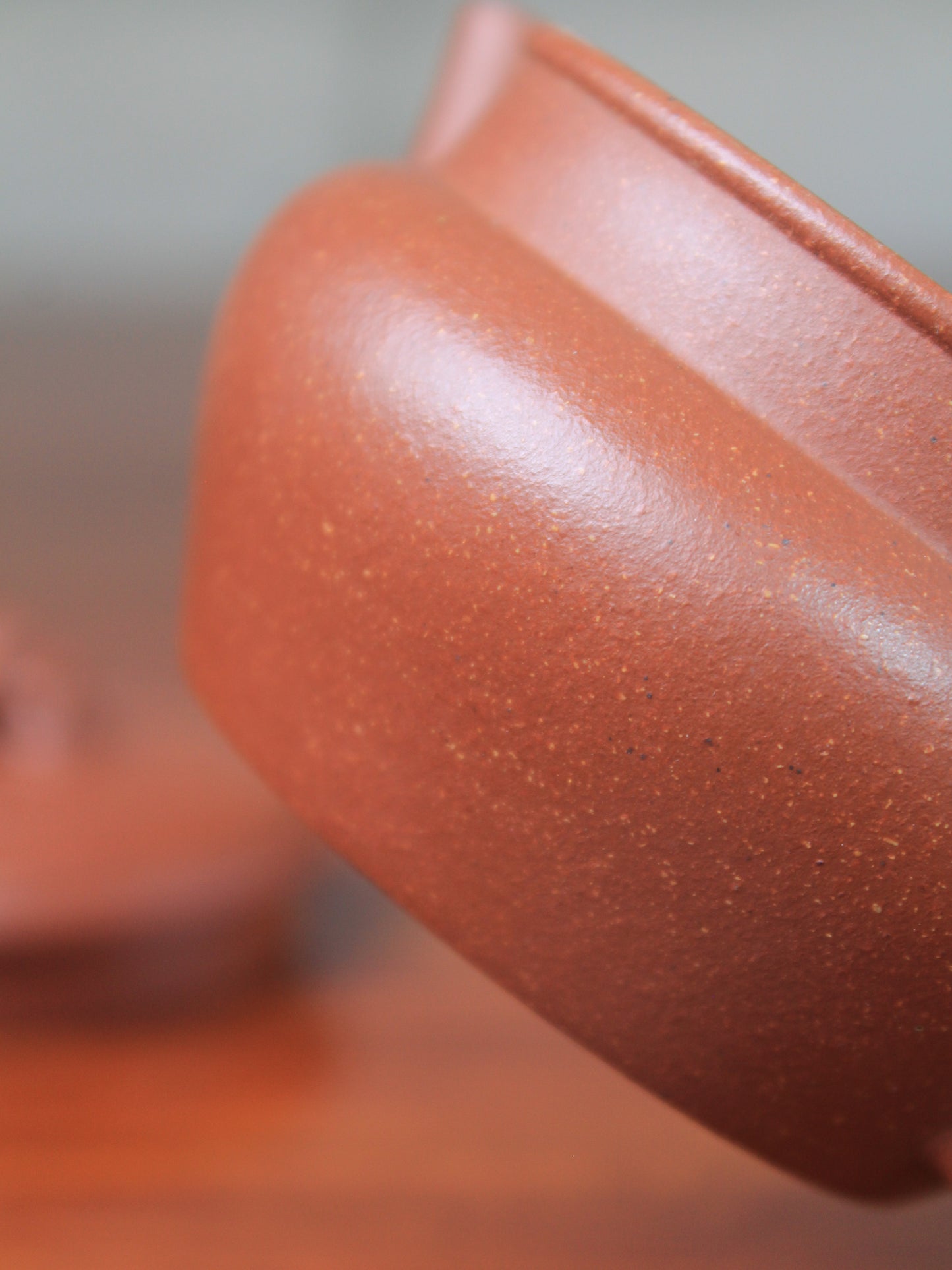 Detail of the yixing zisha teapot