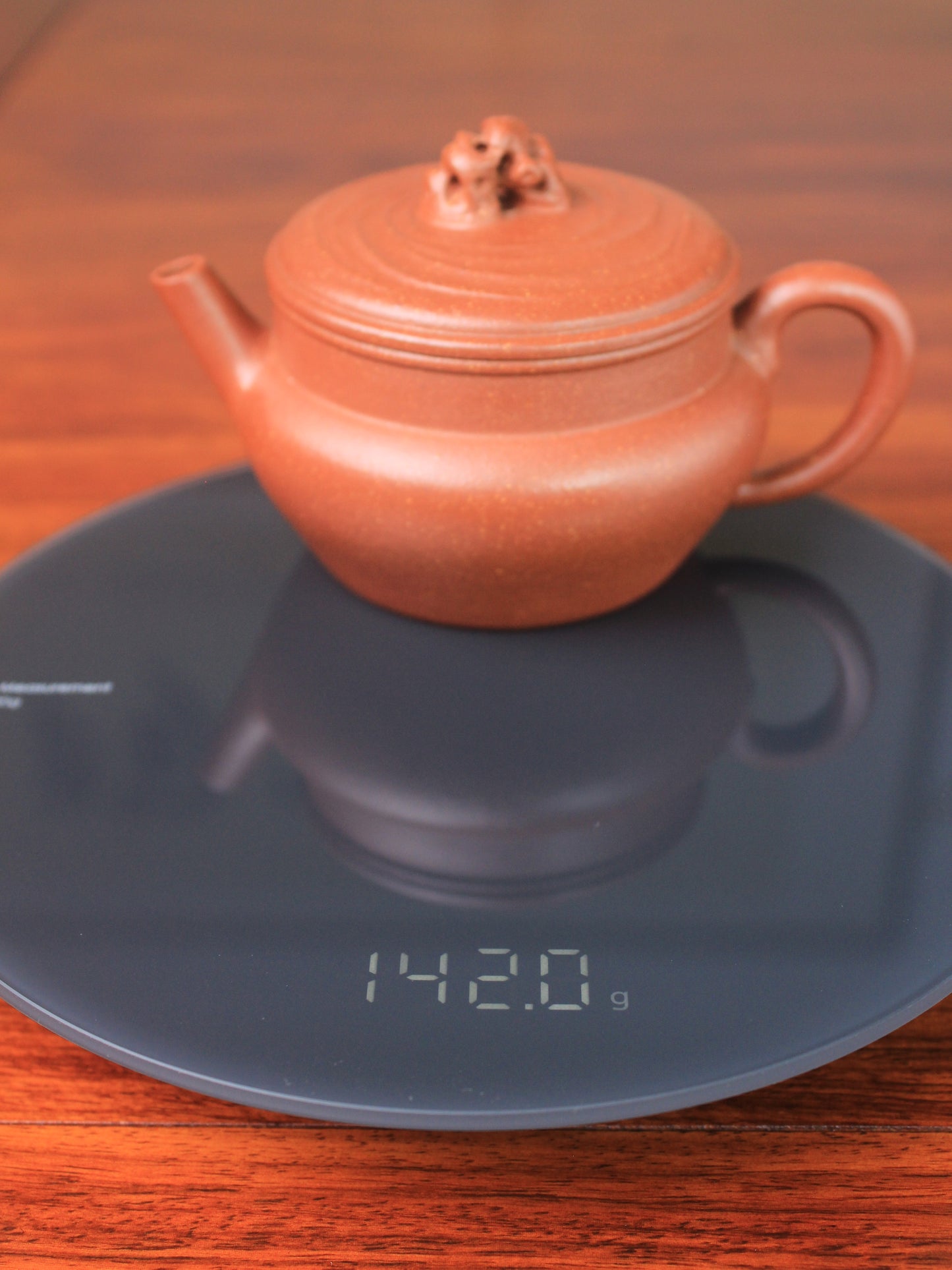 Weight of the yixing zisha teapot