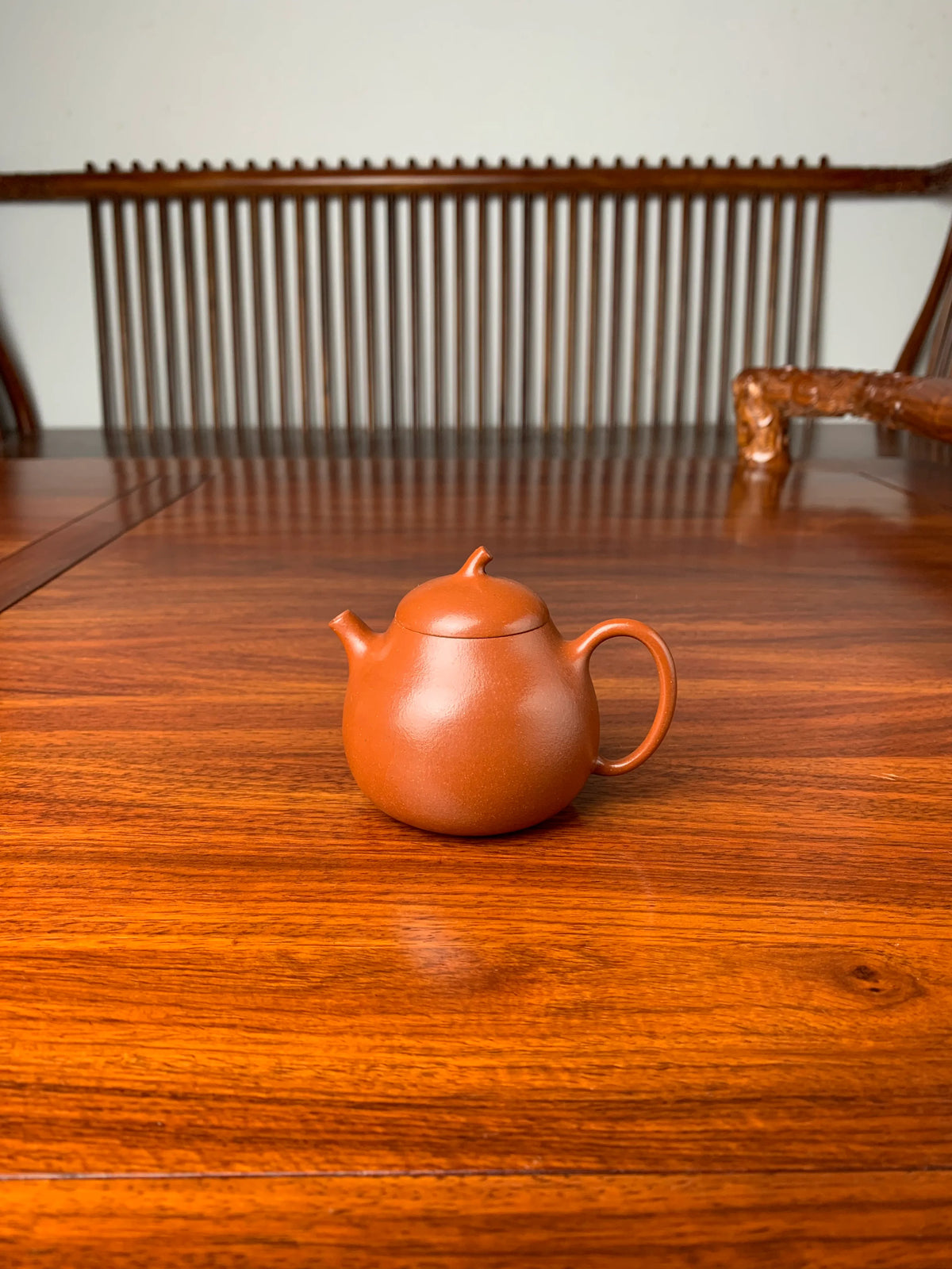 Yixing Teapot Eggplant 122ml authentic yixing zhu ni clay full handmade