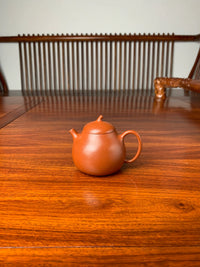 Yixing Teapot Eggplant 122ml authentic yixing zhu ni clay full handmade