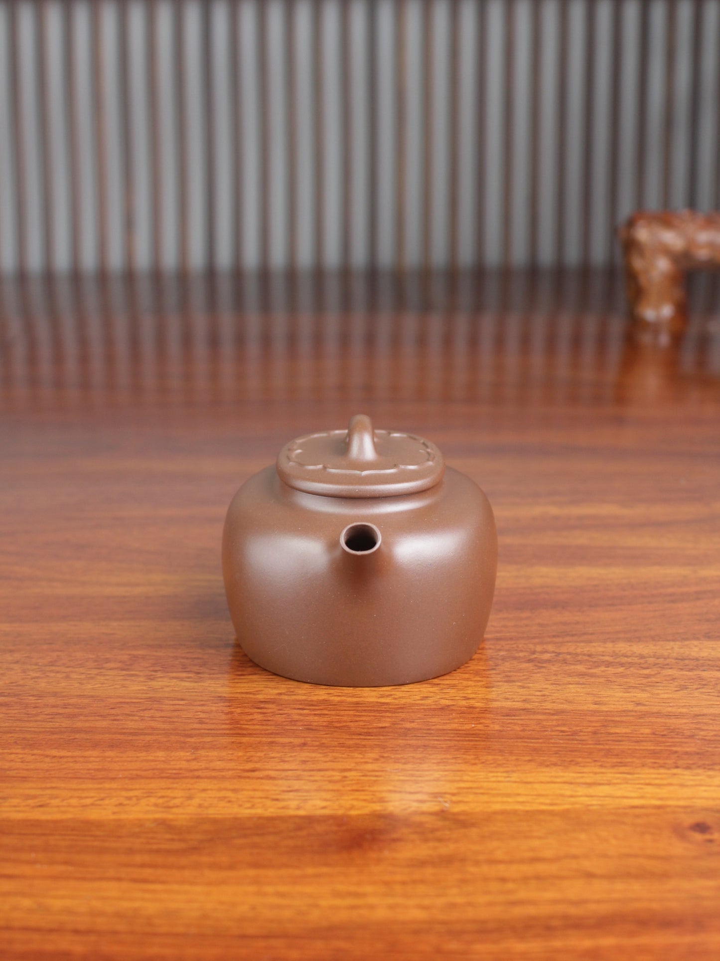 Yixing teapot tuo yuan fully handmade 195ml Lao zi ni zisha clay