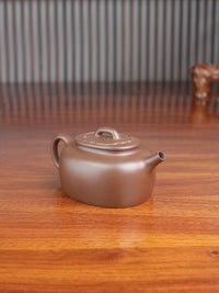 Yixing teapot tuo yuan fully handmade 195ml Lao zi ni zisha clay