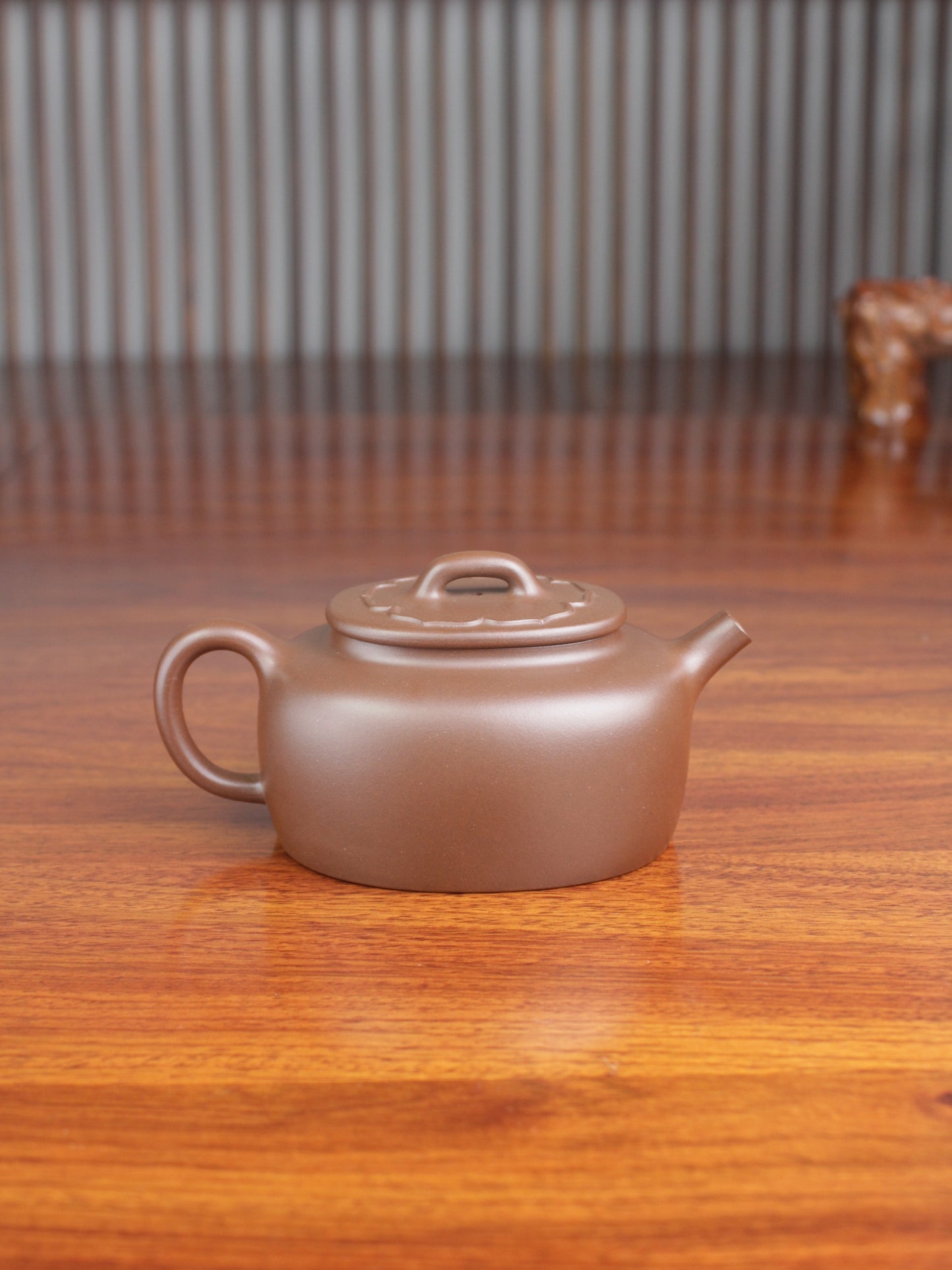 Yixing teapot tuo yuan fully handmade 195ml Lao zi ni zisha clay