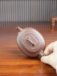Yixing teapot tuo yuan fully handmade 195ml Lao zi ni zisha clay