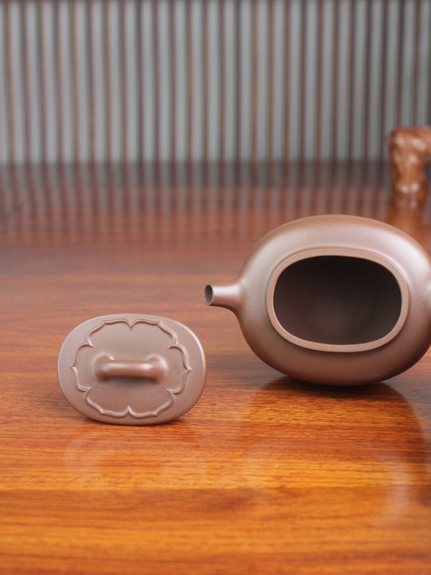 Yixing teapot tuo yuan fully handmade 195ml Lao zi ni zisha clay