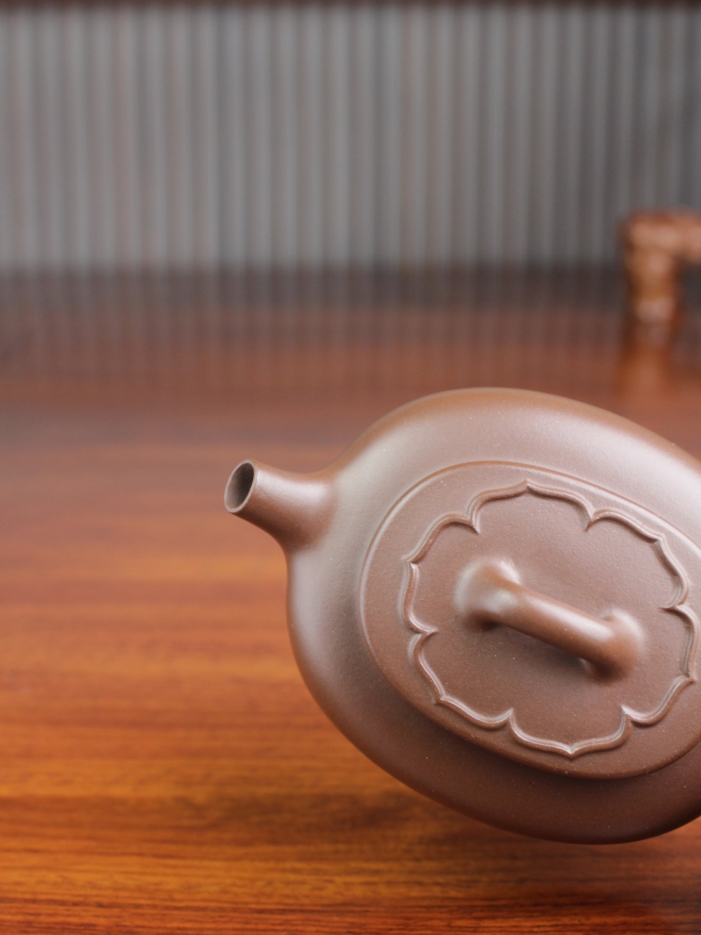 Yixing teapot tuo yuan fully handmade 195ml Lao zi ni zisha clay