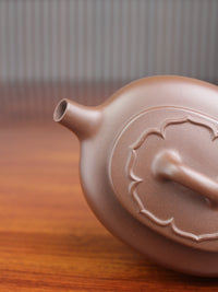 Yixing teapot tuo yuan fully handmade 195ml Lao zi ni zisha clay