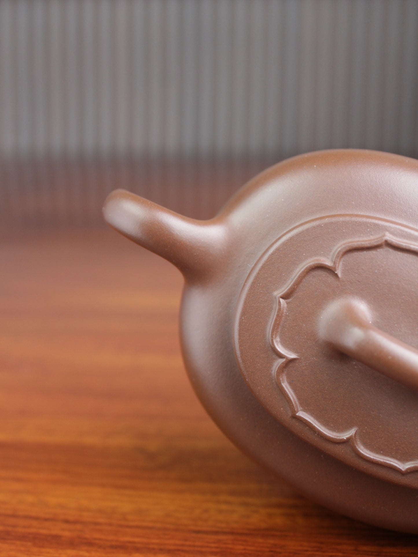 Yixing teapot tuo yuan fully handmade 195ml Lao zi ni zisha clay