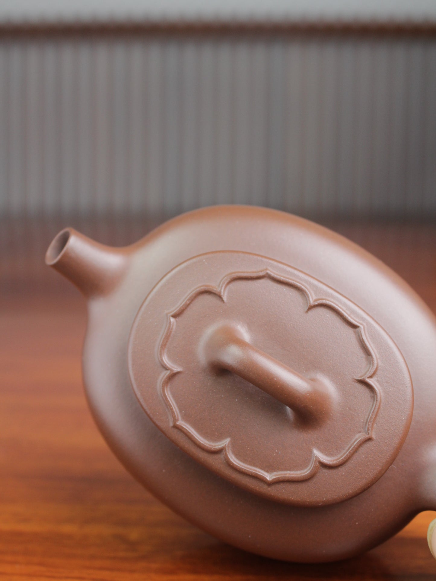 Yixing teapot tuo yuan fully handmade 195ml Lao zi ni zisha clay