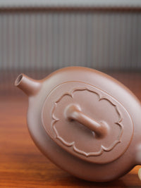 Yixing teapot tuo yuan fully handmade 195ml Lao zi ni zisha clay