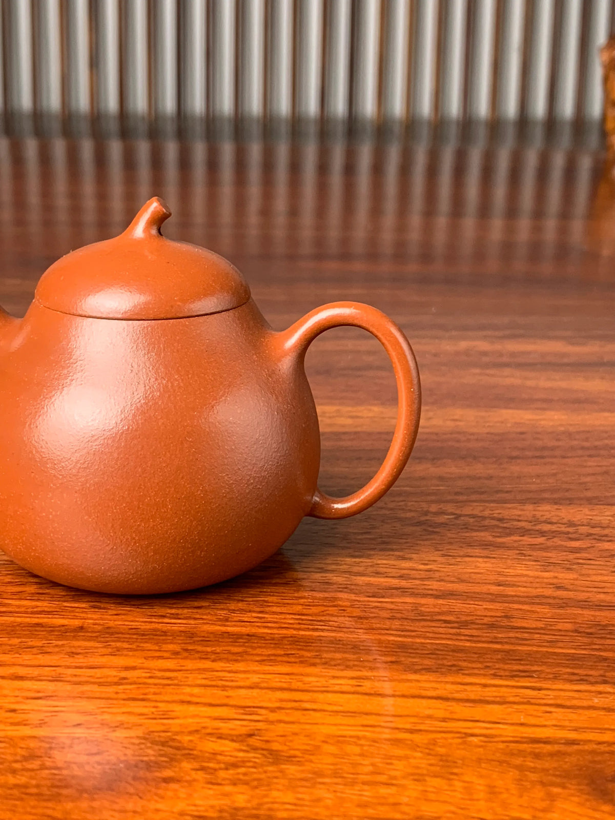 Yixing Teapot Eggplant 122ml authentic yixing zhu ni clay full handmade
